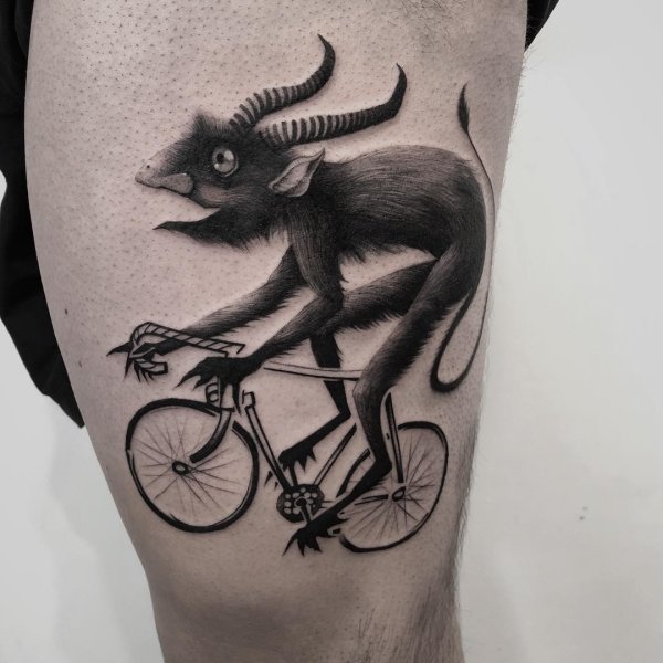 Patryk Chybowski Bicycle Tattoo
